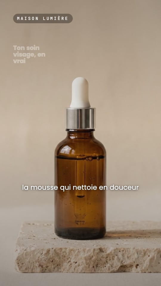 Template « Soin ASMR en gros plan »